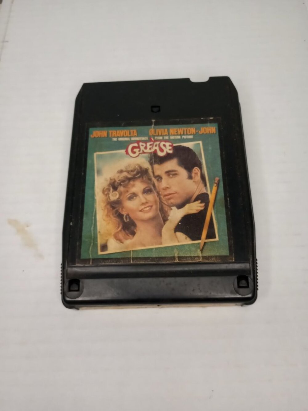 Grease Original Movie Soundtrack 8-Track Tape 1978 RSO Records Vintage Collectib